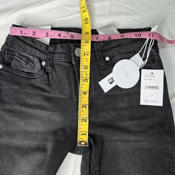 NWT Joe's Jeans Girls' The Rocker Ankle Mid-Rise Skinny Jeans Size 14 Girls - Picture 7 of 8